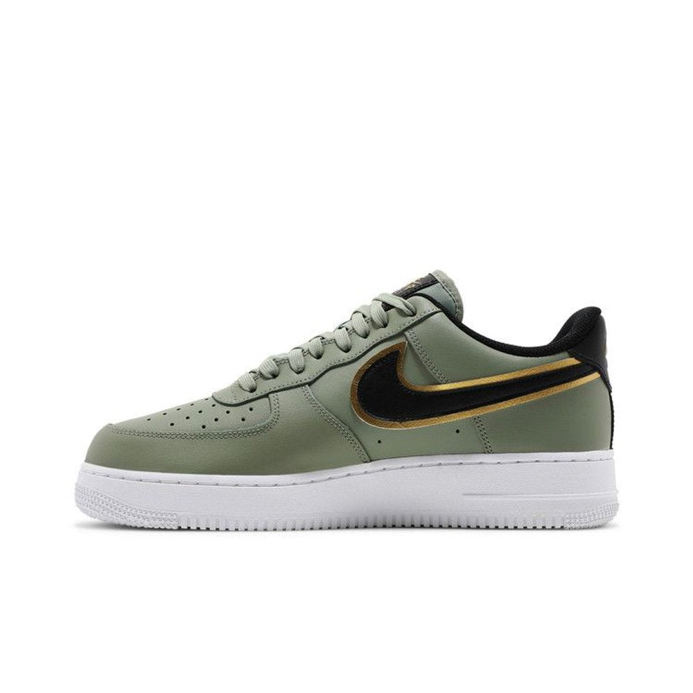 Nike Air Force 1 Low '07 LV8 Double Swoosh Olive Gold Black