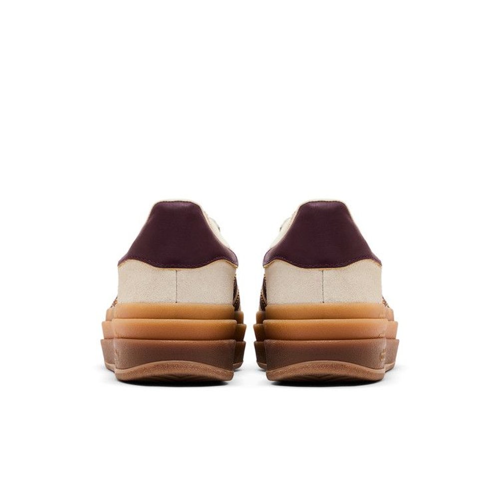 adidas Gazelle Bold Cream White Maroon (W)