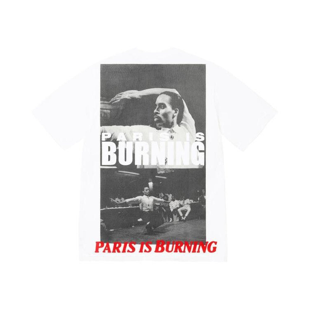 Supreme Paris Is Burning Tee White – boční pohled | Purekickz
