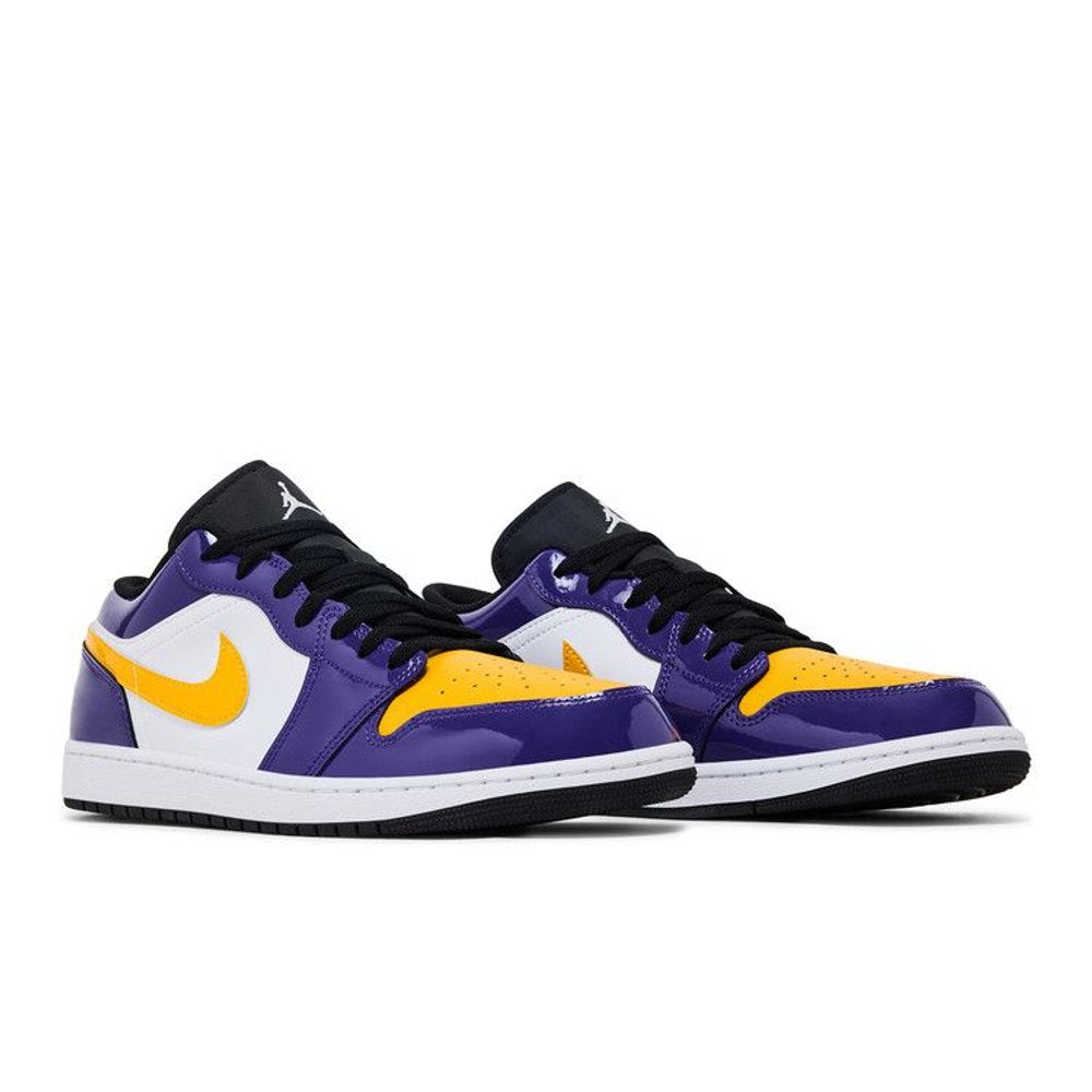 Jordan 1 Low SE Lakers – lifestyle foto | Purekickz