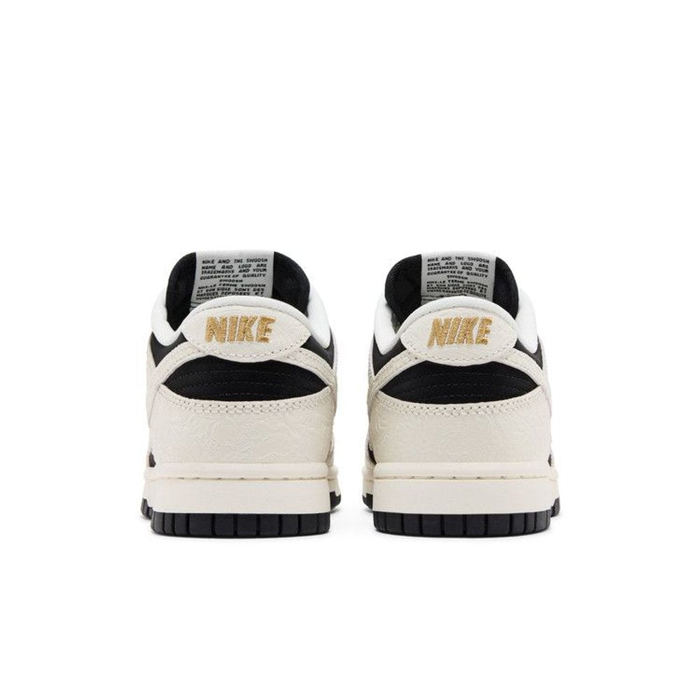 Nike Dunk Low Embossed Black Sail (W) – podrážka | Purekickz