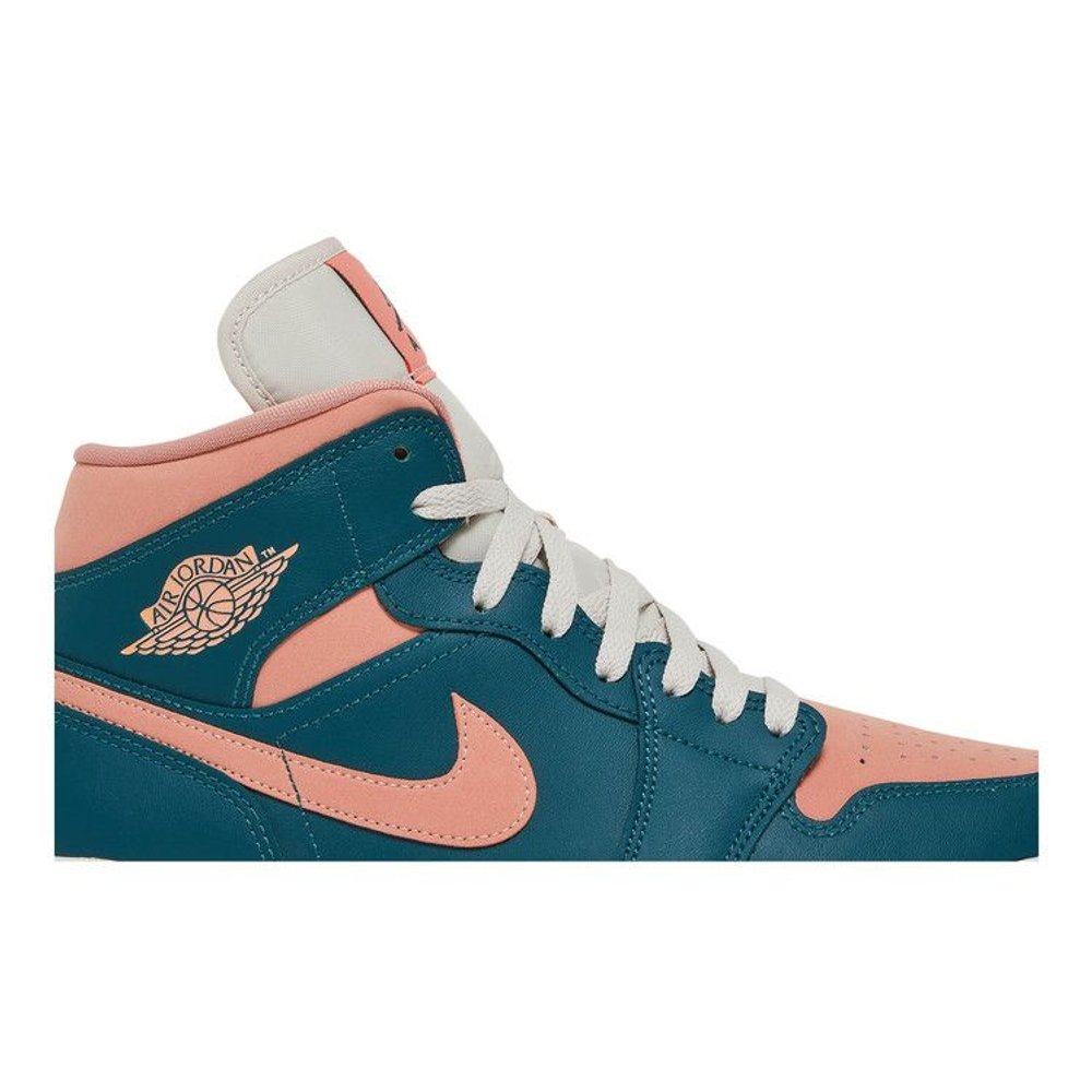 Jordan 1 Mid Dark Teal Green (W) – detail | Purekickz