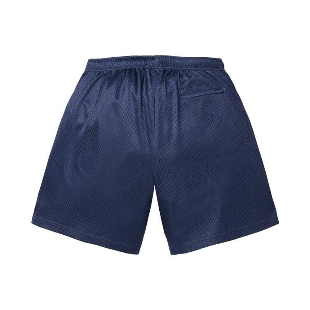 Supreme Rhinestone Mesh Short Navy – boční pohled | Purekickz