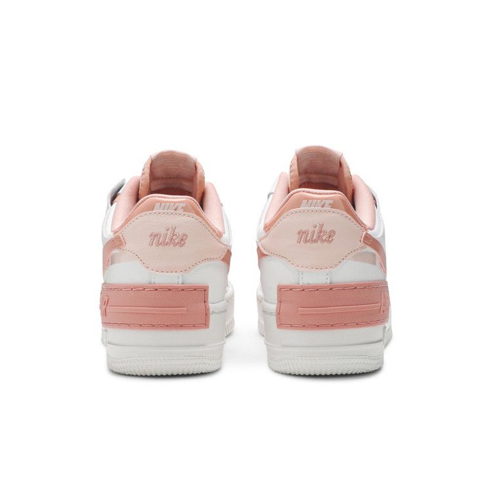 Nike Air Force 1 Low Shadow White Coral Pink (W) – podrážka | Purekickz