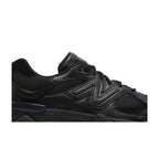 New Balance 9060 Triple Black Leather – detail | Purekickz