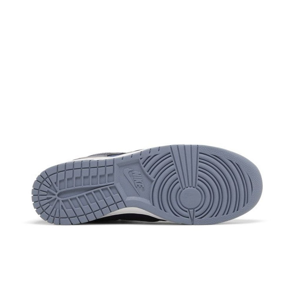 Nike Dunk Low Scrap Black Navy – zadní pohled | Purekickz