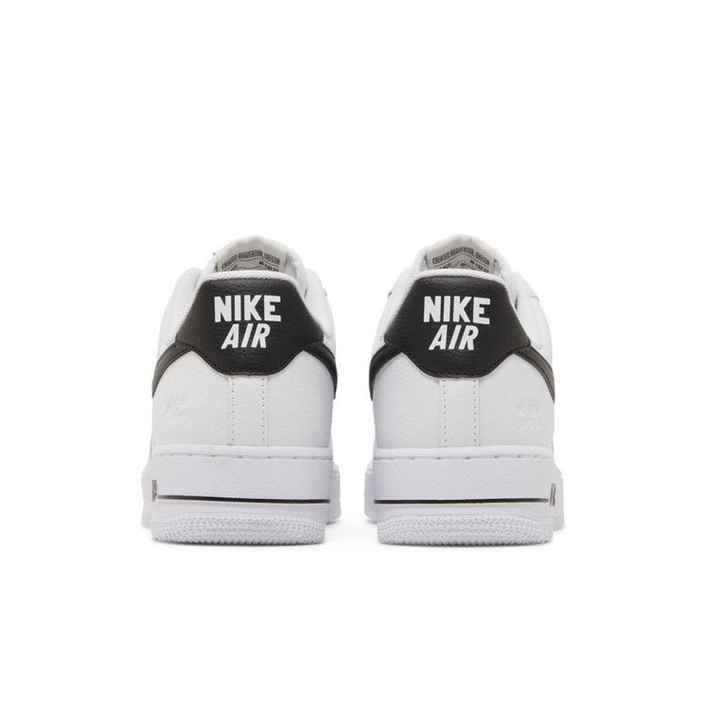 Nike Air Force 1 Low '07 LV8 40th Anniversary White Black – podrážka | Purekickz