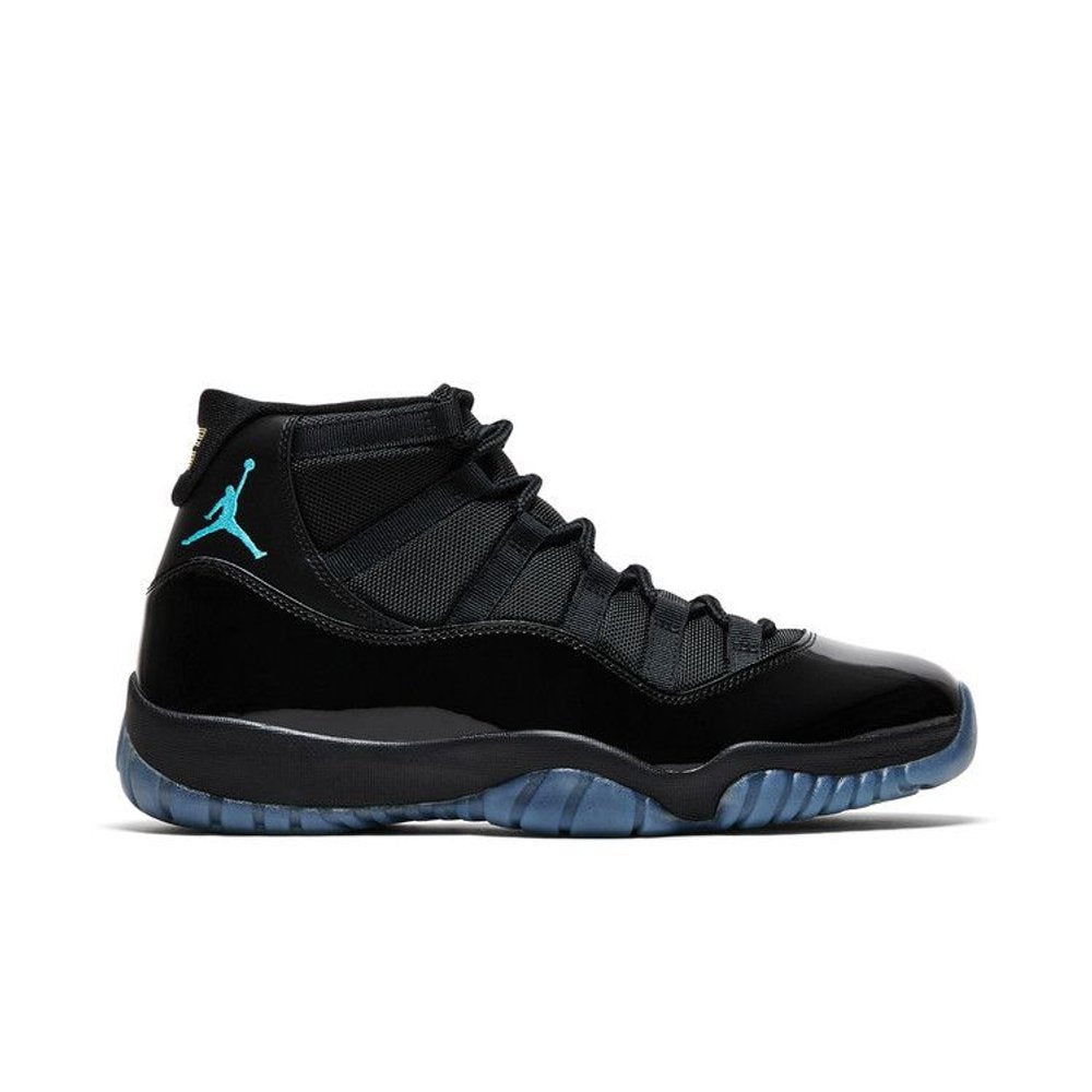 Jordan 11 Retro Gamma Blue (2025) – boční pohled | Purekickz