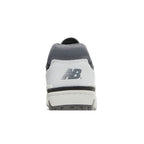 New Balance 550 White Grey Dark Grey – detail materiálu | Purekickz