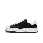 Maison Mihara Yasuhiro Blakey OG Sole Canvas Low Black White – hlavní pohled | Purekickz
