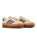 adidas Gazelle Bold Cream White Maroon (W)