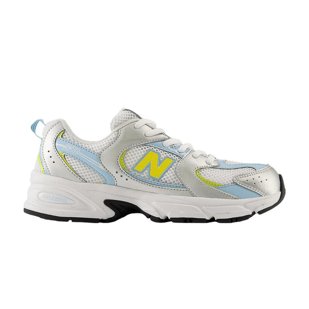 New Balance 530 Lace Light Silver Metallic (GS) – hlavní pohled | Purekickz