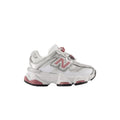 New Balance 9060 Bungee Lace White Rosewood Silver (TD) – hlavní pohled | Purekickz