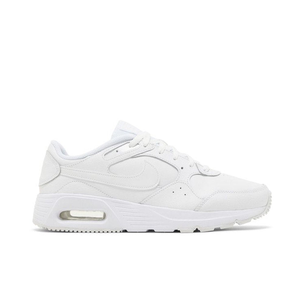 Nike Air Max SC Leather Triple White – boční pohled | Purekickz