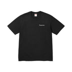 Supreme Paris Is Burning Tee Black – hlavní pohled | Purekickz