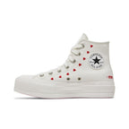 Converse Chuck Taylor All Star Lift Hi White Red (W) – hlavní pohled | Purekickz