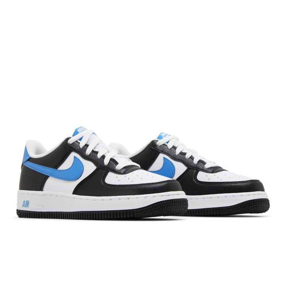 Nike Air Force 1 Low White Black Light Photo Blue (GS)