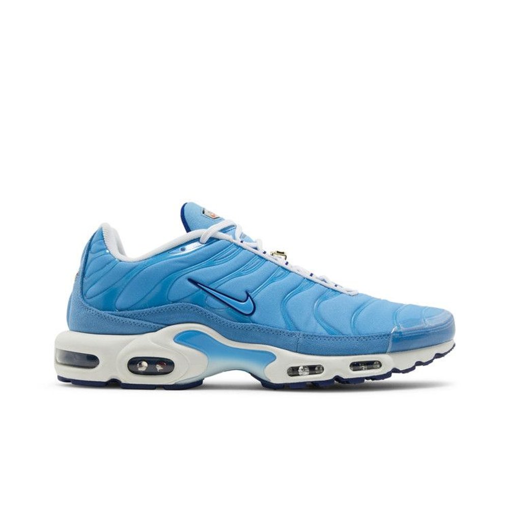 Nike Air Max Plus First Use University Blue – boční pohled | Purekickz