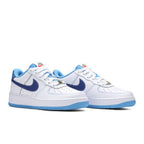 Nike Air Force 1 Low S50 White University Blue (GS) – lifestyle foto | Purekickz