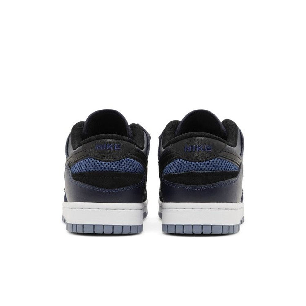 Nike Dunk Low Scrap Black Navy – podrážka | Purekickz