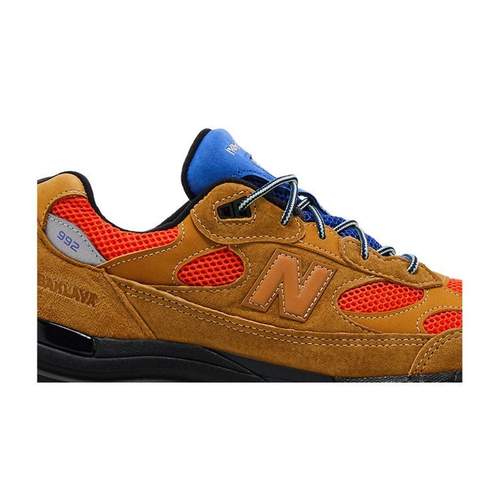 New Balance 992 MiUSA Action Bronson Tiger Eye – detail | Purekickz