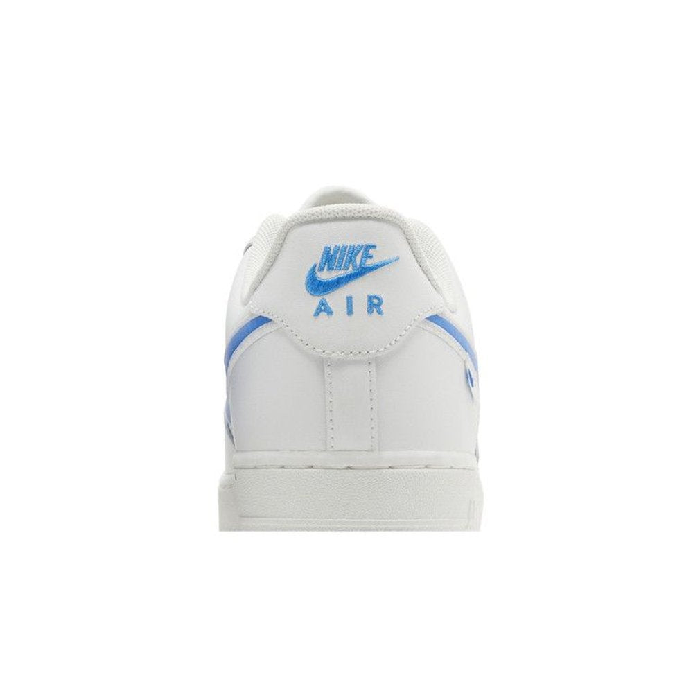 Nike Air Force 1 Low '07 Blue Label White – detail materiálu | Purekickz