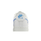 Nike Air Force 1 Low '07 Blue Label White – detail materiálu | Purekickz