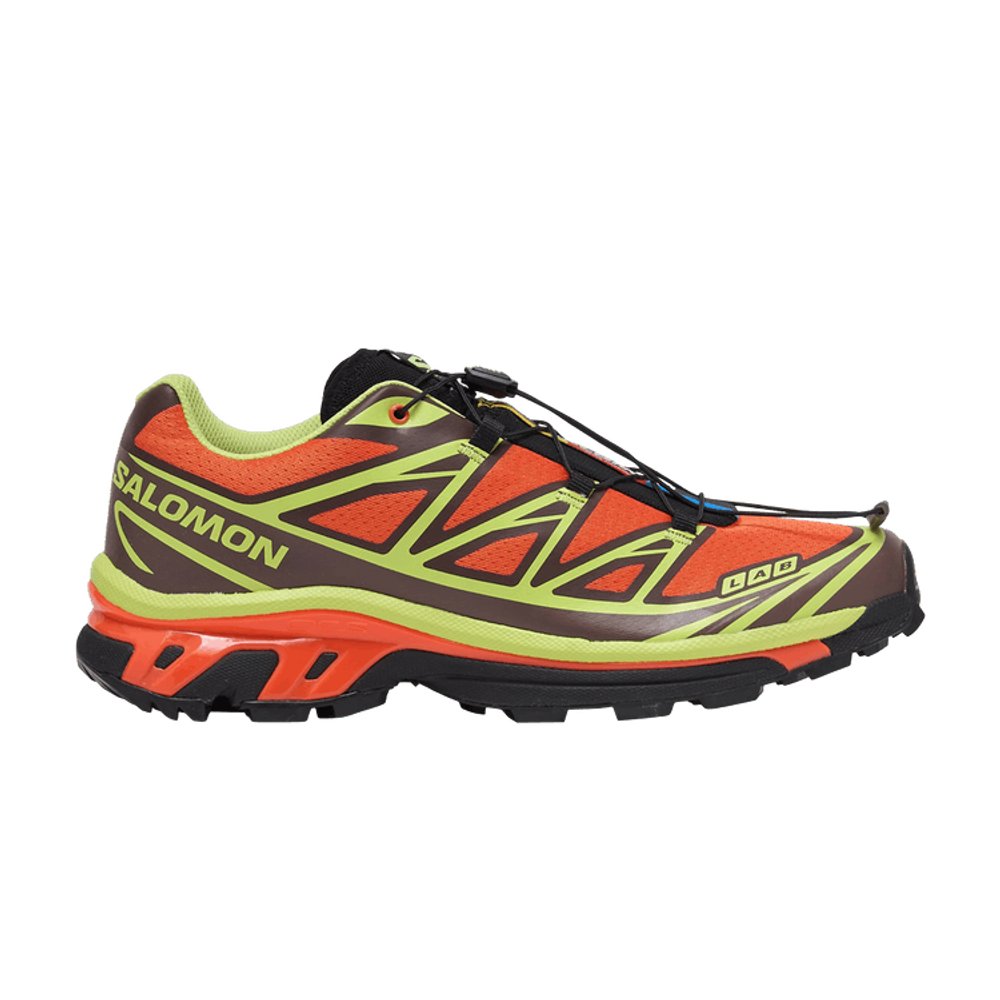 Salomon XT-6 Red Orange Sharp Green
