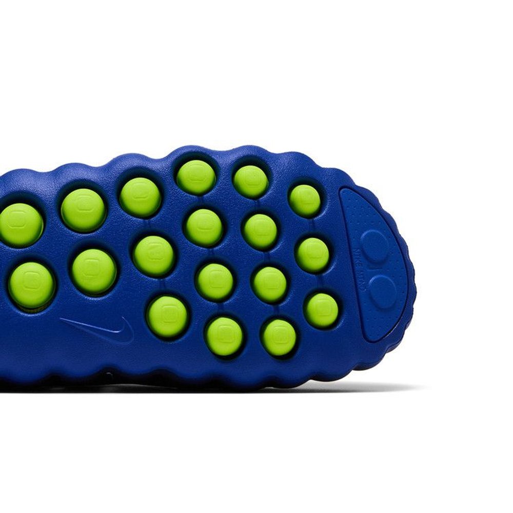 Nike Mind 001 Flyknit Slide Hyper Royal Black – pohled shora | Purekickz
