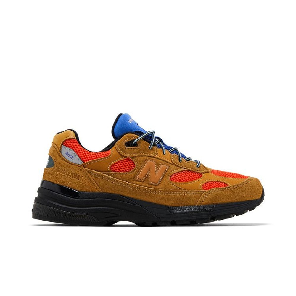 New Balance 992 MiUSA Action Bronson Tiger Eye – boční pohled | Purekickz