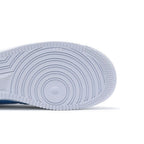 Nike Air Force 1 Low First Use University Blue – pohled shora | Purekickz