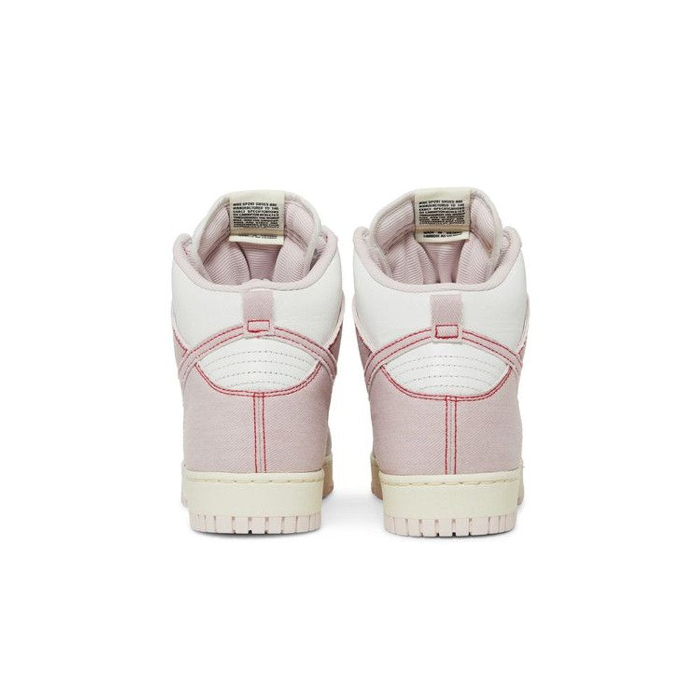 Nike Dunk High 1985 Barely Rose Denim – podrážka | Purekickz