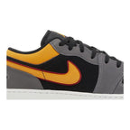 Jordan 1 Low SE Light Graphite Vivid Orange (GS) – detail | Purekickz