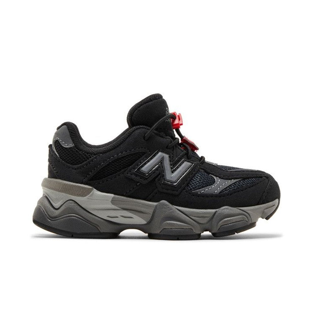 New Balance 9060 Black Grey (TD) – boční pohled | Purekickz