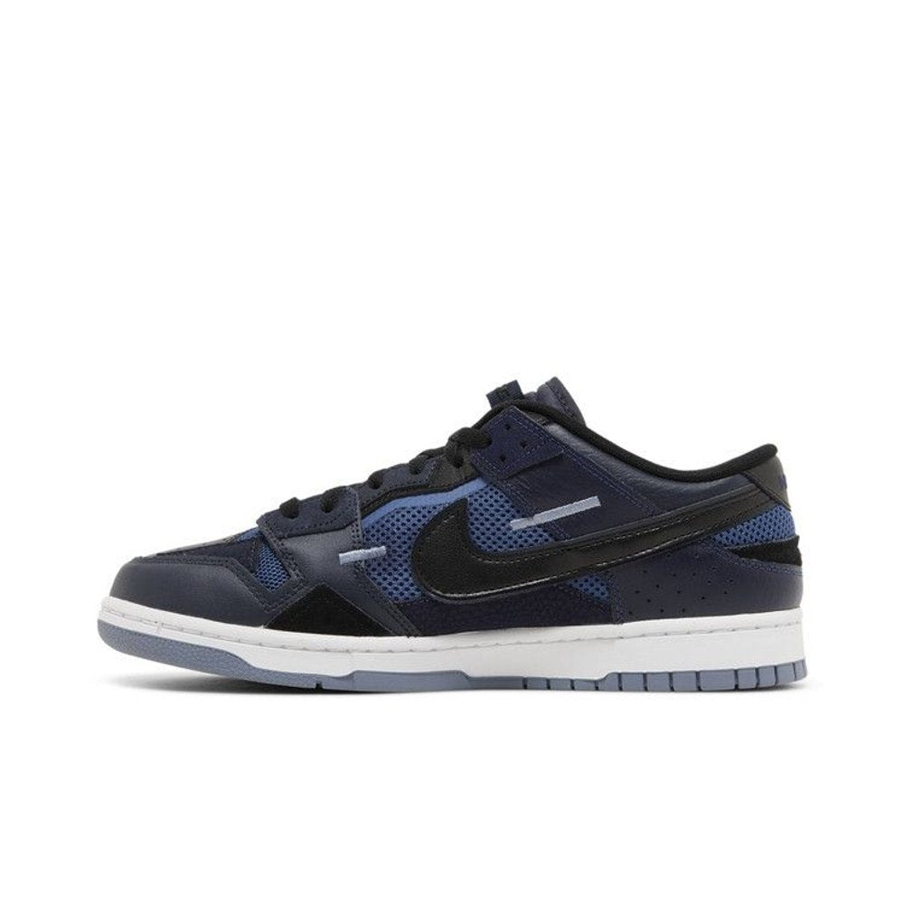 Nike Dunk Low Scrap Black Navy – hlavní pohled | Purekickz
