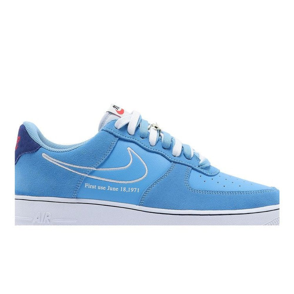 Nike Air Force 1 Low First Use University Blue – detail | Purekickz