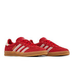 adidas Gazelle Indoor Better Scarlet Wonder White Gum (W) – lifestyle foto | Purekickz
