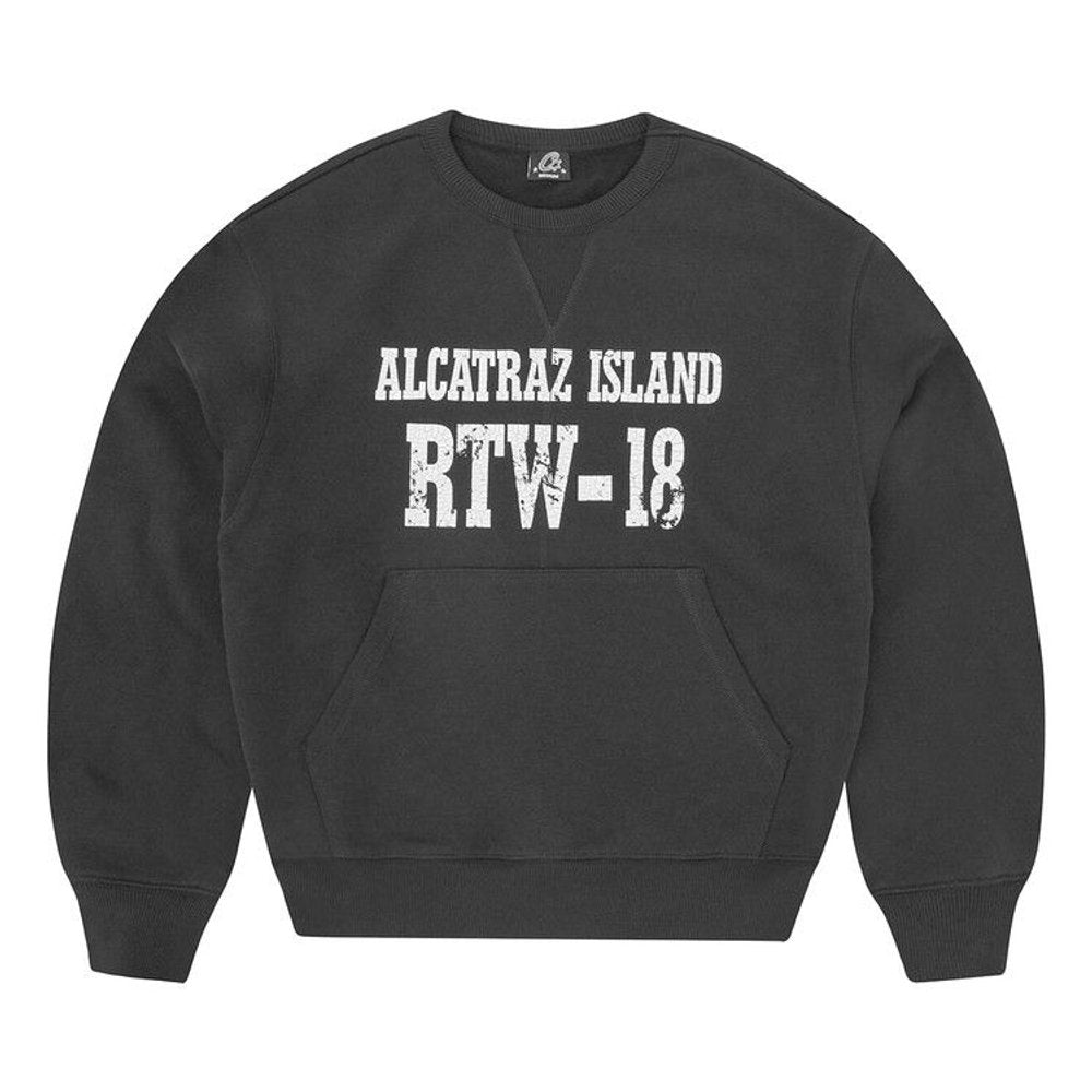Corteiz Air 18 Crewneck Black – hlavní pohled | Purekickz