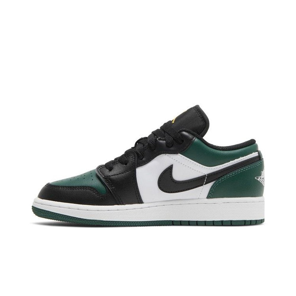 Jordan 1 Low Green Toe (GS) – hlavní pohled | Purekickz
