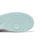 Nike Air Force 1 Low 07 LV8 White Atomic Pink (GS) – pohled shora | Purekickz