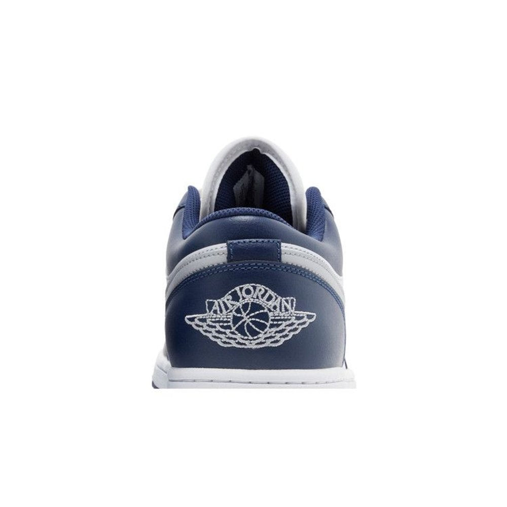 Jordan 1 Low Wolf Grey Midnight Navy
