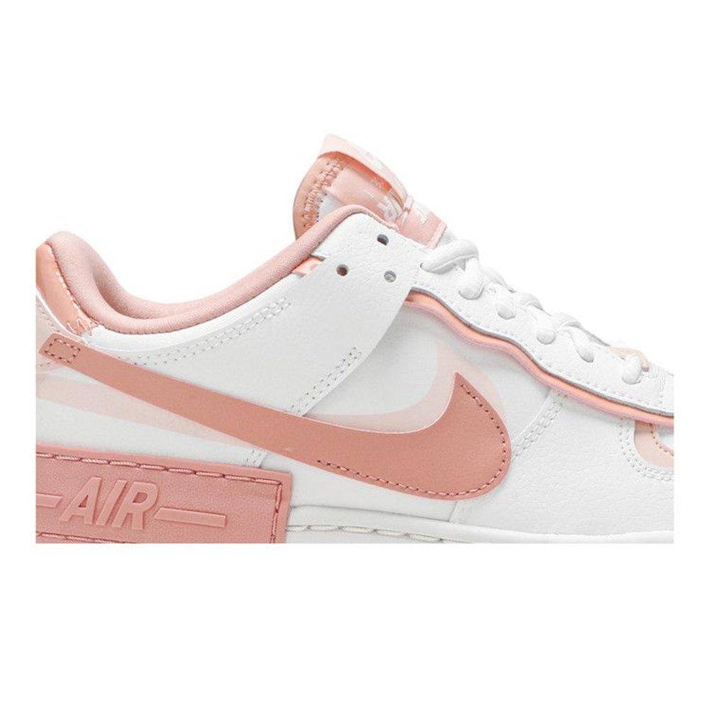 Nike Air Force 1 Low Shadow White Coral Pink (W) – detail | Purekickz