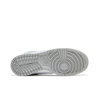 Nike Dunk Low White Light Smoke Grey – zadní pohled | Purekickz