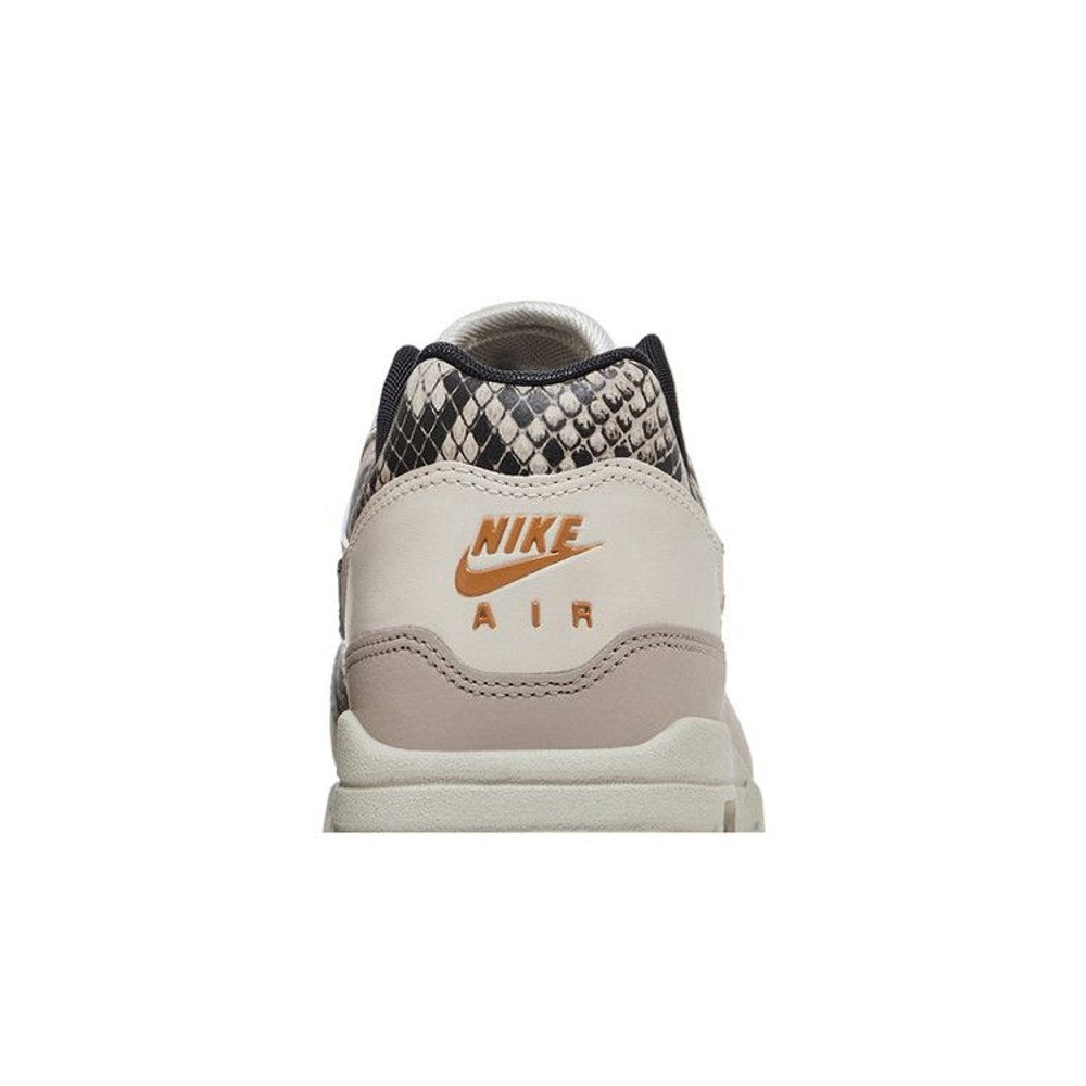 Nike Air Max 1 Snakeskin Light Orewood Brown (W) – detail materiálu | Purekickz