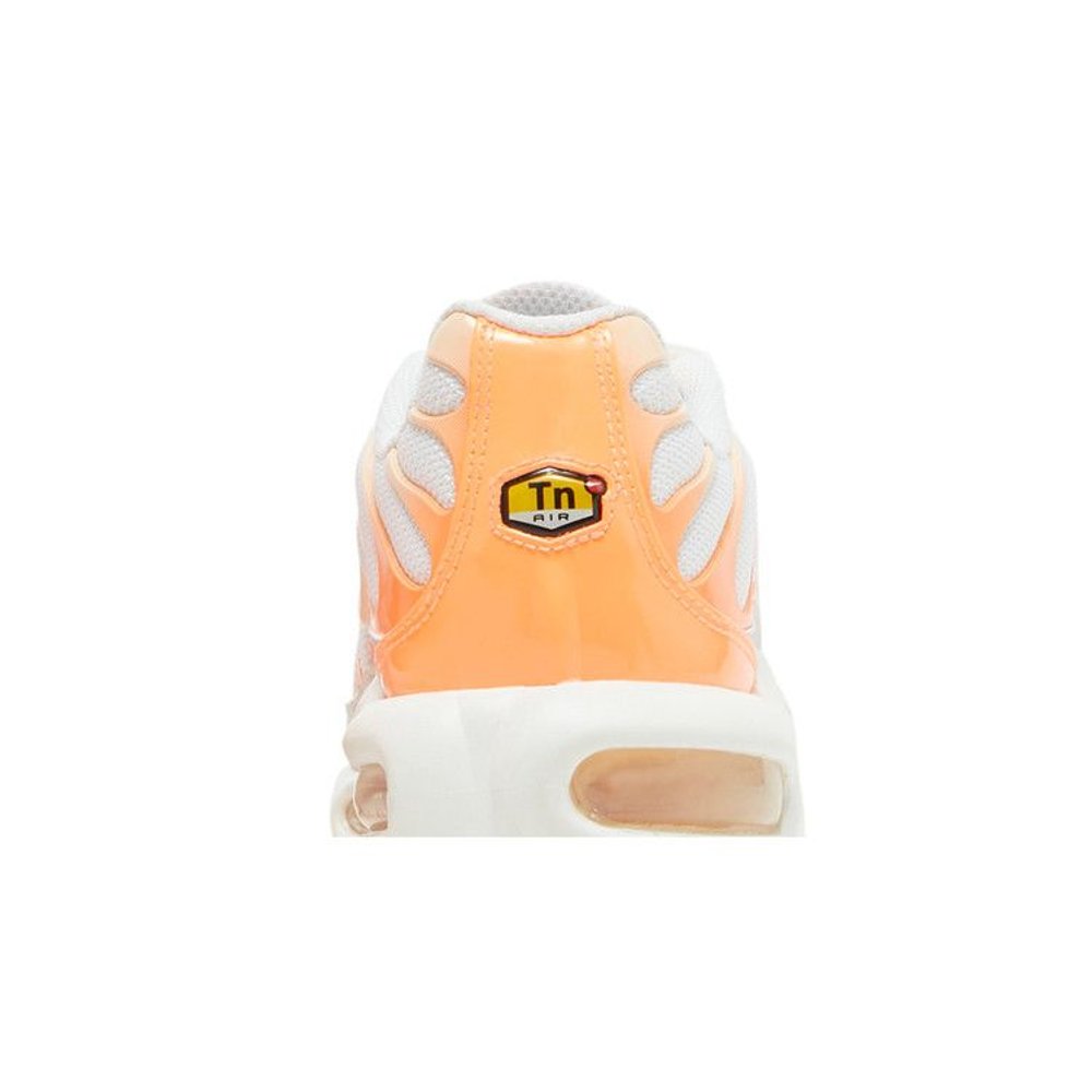 Nike Air Max Plus White Atomic Orange (W) – detail materiálu | Purekickz