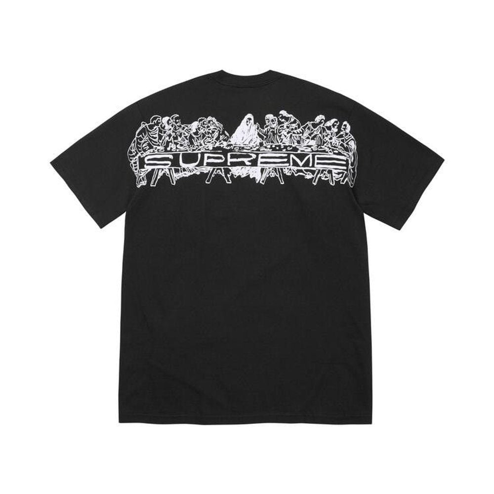 Supreme Supper Tee Black – boční pohled | Purekickz
