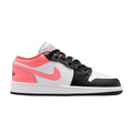 Jordan 1 Low Black Pink Gaze (GS) – hlavní pohled | Purekickz