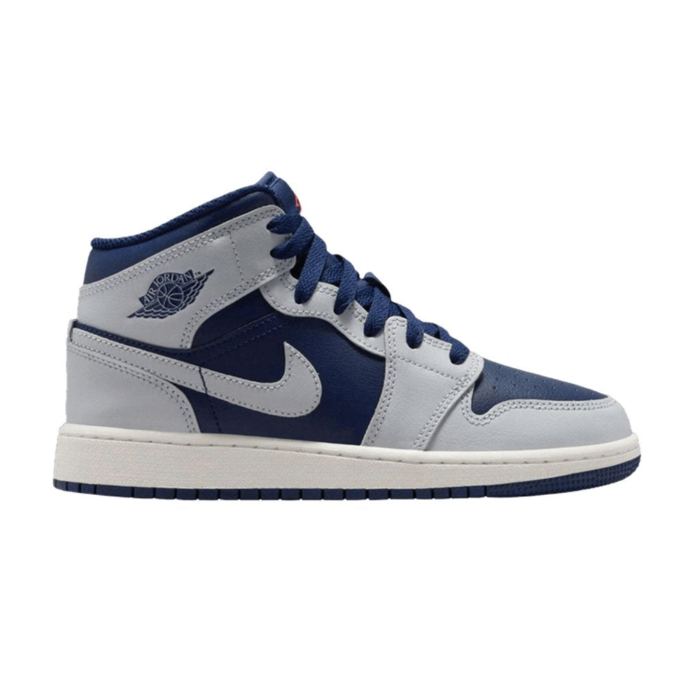 Jordan 1 Mid Blue Void (GS) – hlavní pohled | Purekickz