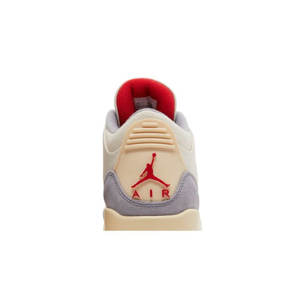 Jordan 3 Retro Muslin – detail materiálu | Purekickz
