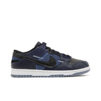 Nike Dunk Low Scrap Black Navy – boční pohled | Purekickz